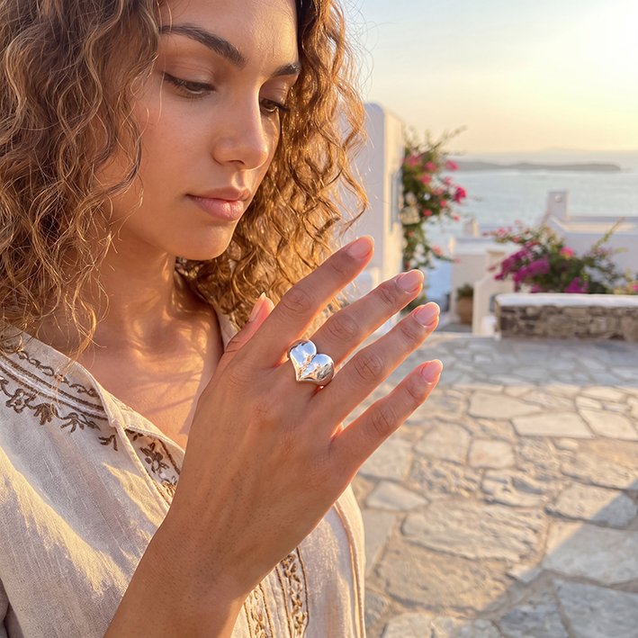 Anillo Corazón