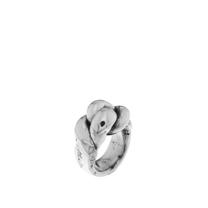 Anillo trenza eslabón