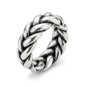 Anillo trenza